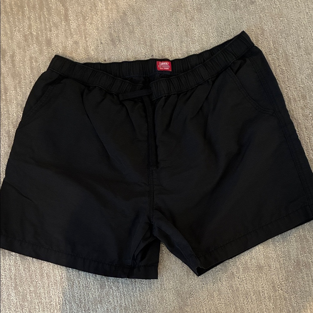 Levi's Black Athletic Shorts